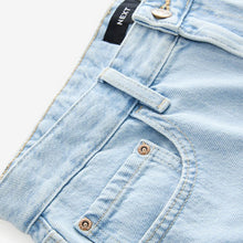 Load image into Gallery viewer, Bleach Rigid Denim Shorts