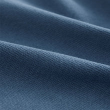 Load image into Gallery viewer, Blue Script Text Relaxed Fit Graphic Print Heavy Weight T-Shirt