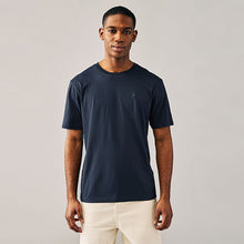 Load image into Gallery viewer, Navy/Blue/Pink/Green Regular Fit T-Shirts 4 Pack