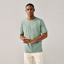 Load image into Gallery viewer, Navy/Blue/Pink/Green Regular Fit T-Shirts 4 Pack