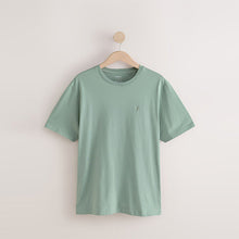 Load image into Gallery viewer, Navy/Blue/Pink/Green Regular Fit T-Shirts 4 Pack