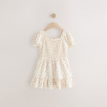 Load image into Gallery viewer, Pink Ditsy Shirred Playsuit (3-12yrs)