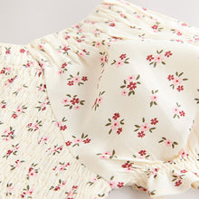 Load image into Gallery viewer, Pink Ditsy Shirred Playsuit (3-12yrs)