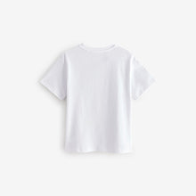 Load image into Gallery viewer, Ecru White Oversized Van Gogh Artist License T-Shirt (3-12yrs)