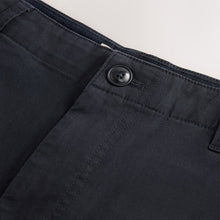 Load image into Gallery viewer, Navy Stretch Cargo Shorts