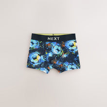 Load image into Gallery viewer, Blue Football Print Boxers 5 Pack (5-12yrs)