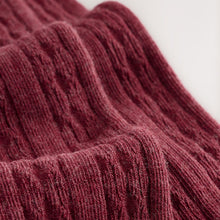 Load image into Gallery viewer, Burgundy Red Check Skort and Tights Set (3mths-6yrs)