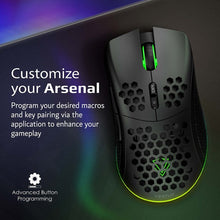 Load image into Gallery viewer, VERTUX GameCharged™ Dual Mode Gaming Mouse