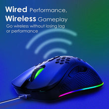 Load image into Gallery viewer, VERTUX GameCharged™ Dual Mode Gaming Mouse