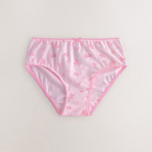Load image into Gallery viewer, Pink Ballerina Briefs 7 Pack (3-12yrs)