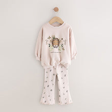 Load image into Gallery viewer, Light Pink Fairy Sweatshirt & Flare Leggings Set (3mths-4yrs)