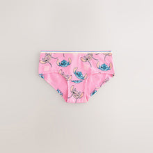 Load image into Gallery viewer, Pink/Blue Lilo and Stitch Hipsters 5 Pack (2-12yrs)