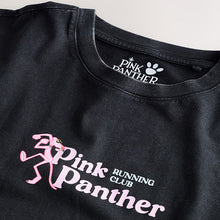 Load image into Gallery viewer, Black Pink Panther Licence Graphic Print T-Shirt