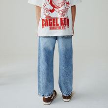 Load image into Gallery viewer, Mid Blue Denim Straight Leg Jeans (3-12yrs)