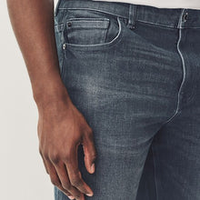 Load image into Gallery viewer, Charcoal Grey Slim Fit Authentic Stretch Denim Jeans