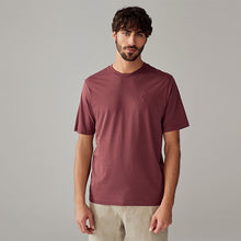 Load image into Gallery viewer, Brown/Cream/Rust/Neutral Regular Fit T-Shirts 4 Pack