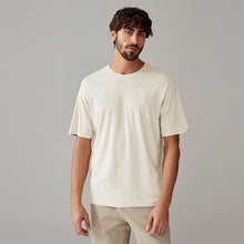 Load image into Gallery viewer, Brown/Cream/Rust/Neutral Regular Fit T-Shirts 4 Pack