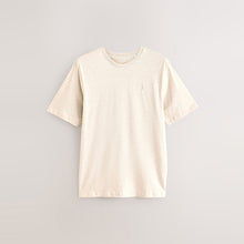 Load image into Gallery viewer, Brown/Cream/Rust/Neutral Regular Fit T-Shirts 4 Pack