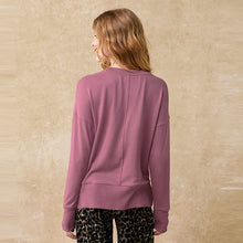 Load image into Gallery viewer, Rose Pink Soft Touch Cosy Seam Crew Neck Jumper