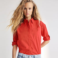 Load image into Gallery viewer, Red Oversized Shirt