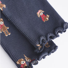 Load image into Gallery viewer, Navy Bunny Cotton Rich Long Sleeve Rib T-Shirt (3mths-6yrs)