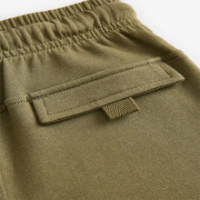 Load image into Gallery viewer, Khaki Green Regular Fit Cargo Cotton-Rich Joggers (3-12yrs)