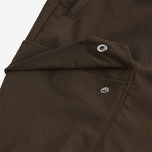 Load image into Gallery viewer, Chocolate Brown Regular Fit Ripstop Tech Cargo Trousers