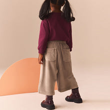 Load image into Gallery viewer, Neutral Wide Corduroy Trousers (3mths-6yrs)