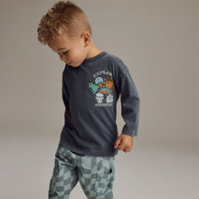 Load image into Gallery viewer, Charcoal Grey Long Sleeve T-Shirt