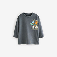 Load image into Gallery viewer, Charcoal Grey Long Sleeve T-Shirt