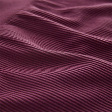 Load image into Gallery viewer, Wine Red Ribbed Seamless High Waist Leggings