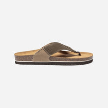 Load image into Gallery viewer, Flip-flops man very comfort mix khaki materials