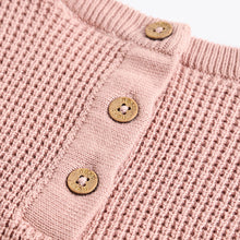 Load image into Gallery viewer, Dusky Pink Twofer Mesh Baby Dress (0mths-18mths)