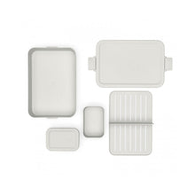 Load image into Gallery viewer, Brabantia Make & Take Lunch Box Bento, Large Light Grey
