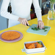 Load image into Gallery viewer, Brabantia Make & Take Lunch Box, Medium, Plastic Light Grey