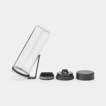Load image into Gallery viewer, Brabantia Make & Take Water Bottle with Strainer Dark Grey