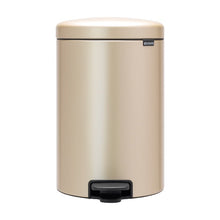 Load image into Gallery viewer, Brabantia Pedal Bin newIcon, 20L Metallic Gold