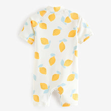 Load image into Gallery viewer, Yellow Lemon Sunsafe Swimsuit