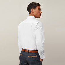 Load image into Gallery viewer, White Slim Fit Single Cuff Easy Care Shirt