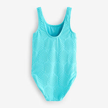 Load image into Gallery viewer, Blue Shell Textured Swimsuit