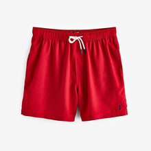 Load image into Gallery viewer, Red Swim Shorts