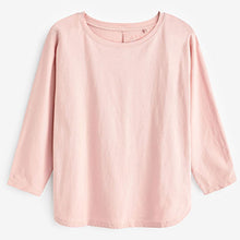 Load image into Gallery viewer, Blush Pink 3/4 Length Sleeve Top