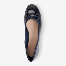 Load image into Gallery viewer, Navy Blue Forever Comfort® Ballerinas Shoes