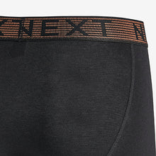 Load image into Gallery viewer, Signature Black Metallic Waistband Modal 4 Pack A-Front Boxers