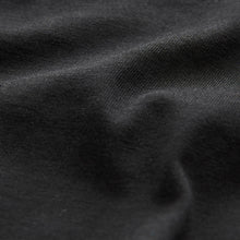 Load image into Gallery viewer, Black Relaxed Fit Essential 100% Cotton Crew Neck T-Shirt