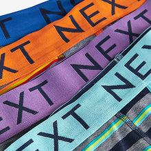 Load image into Gallery viewer, Grey Bright Stripe A-Front Boxers 4 Pack