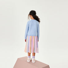 Load image into Gallery viewer, Blue Button-Up Cardigan (3-16yrs)