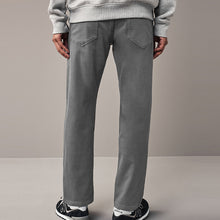 Load image into Gallery viewer, Grey Charcoal Slim Fit Comfort Stretch Jeans