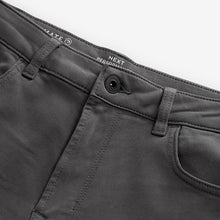 Load image into Gallery viewer, Grey Charcoal Slim Fit Comfort Stretch Jeans