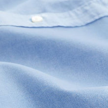 Load image into Gallery viewer, Light Blue Regular Fit Short Sleeve Oxford Shirt